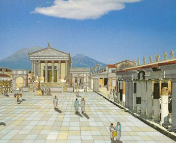 The Forum of Pompeii